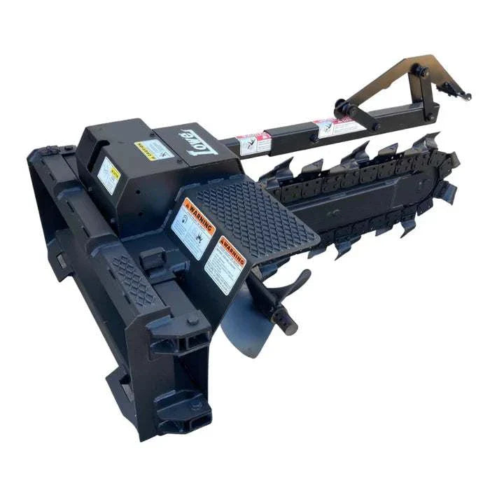 Lowe XR-14 Trencher with Cleaner & Hose Kit, heavy-duty trenching tool, universal quick-attach mount, 3,300 PSI max pressure, 6" cleaning width.