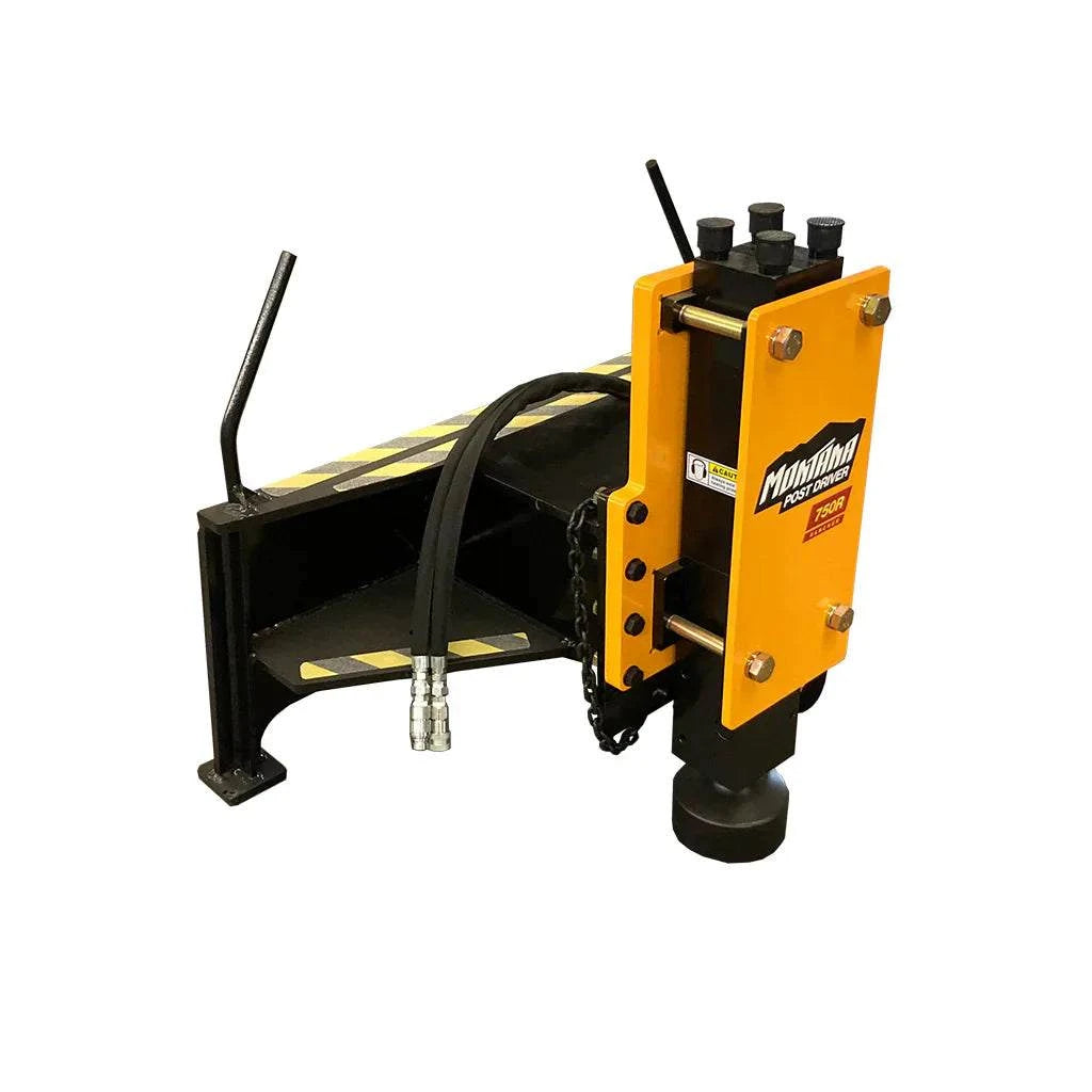 750R Montana Post Driver - High-performance fence building tool with versatile tool options and heavy-duty build for farmers and ranchers.