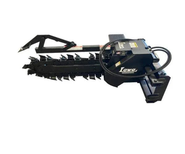 Lowe XR-14 Trencher with Cleaner & Hose Kit, heavy-duty trenching tool with universal quick-attach mount, 3,300 PSI max pressure.