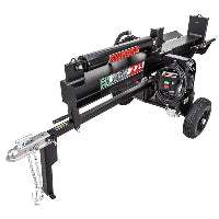 22-Ton Timber Brute Electric Log Splitter, road towable, eco-friendly, 120V, high-power log splitter.